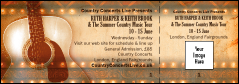 General Admission ticket with an acoustic music theme.