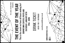 All Purpose Geometric Black and White Drink Ticket