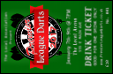 Premier League Darts 2017 Drink Ticket