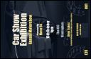 Car Show Speed Dial Drink Ticket with customisable text and flashy design.