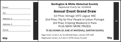 All Purpose Fundraising Raffle Ticket 0007
