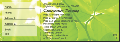 Nature Series Green Leaves Raffle Ticket 0007