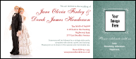 Vintage Bride and Groom VIP Pass
