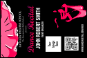 Dance Recital Economy Event Badge with unique ticket barcoding.