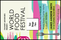 World Food Festival Economy Event Badge with cool, modern design.