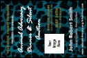 Animal Print Economy Event Badge with space for one custom image.
