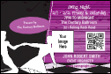 50s Swing Dance Economy Event Badge with retro design and unique image upload.