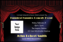 Stand Up Comedy Economy Event Badge with image upload.