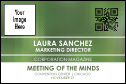 Conference Series: Abstract Green Economy Event Badge with image upload