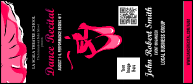 Dance Recital VIP Event Badge Large prints in vivid color on quality ticket stock.