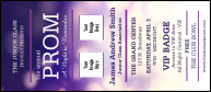 Got VIPs at your sophisticated event? The purple and white Abstract Lights VIP Event Badge Large helps deliver a great experience. Simple to customize.