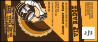 Beer Festival 2 VIP Event Badge Large with matching event kit.