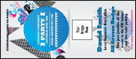 Birthday Geometric VIP Event Badge Large
