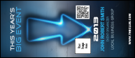 Night Club Neon VIP Event Badge Large