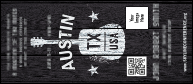 Austin Music VIP Event Badge Large