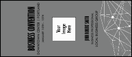 Conference Series: White Geometric Patterns VIP Event Badge Large