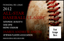 Baseball Stitches VIP Event Badge Medium