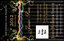 Mardi Gras Prom VIP Event Badge Medium with image upload