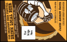 Beer Festival 2 VIP Event Badge Medium with security microtext.