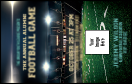 Medium Football Lights VIP event badge. Personalize text and one image upload. Fast, professional printing.