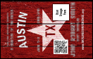 Austin Star VIP Event Badge Medium