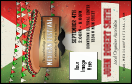 Mexican Fiesta VIP Event Badge Medium with cheery design and image upload.