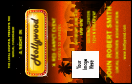Hollywood Skyline VIP Event Badge Medium with one image upload