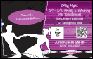 50s Swing Dance VIP Event Badge Medium with unique ticket barcoding to smooth entrances and exits.