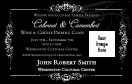 Black Tie Gala 2 VIP Event Badge Medium