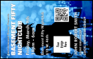 Nightclub Blue VIP Event Badge Medium has 1 image upload and customizable text.