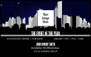 Conference Series: All Purpose Night Skyline VIP Event Badge Medium