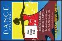 Dance Festival VIP Event Badge Small with logo upload.
