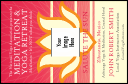 Lotus Flower VIP Event Badge Small with uplifting colors and image upload.