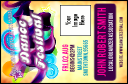 Order VIP badges for your throwback 1970's event. Groovy Disco Dance Festival VIP Event Badge Small template with editable text fields and image upload.