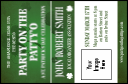 St Patrick's Day Shamrock VIP Event Badge Small with image upload and unique numbering.