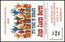 Fundraising Hands small VIP Event Badge template. Tree with hand print leaves and bright colors. Tailor text to your event. We'll print and ship.