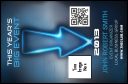 Night Club Neon VIP Event Badge Small with QR code and image upload.