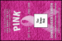 Highlight your cause and deliver a VIP experience to your benefit's notable guests using the Breast Cancer Pink Ribbon VIP Event Badge Small.