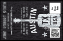 Austin Music VIP Event Badge Small with image upload and customizable text