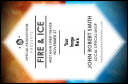 Fire and ice themed VIP event badge. Template prints on heavy weight ticket stock. Customize text fields to your event. We'll print and ship!