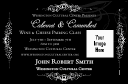 Black Tie Gala 2 VIP Event Badge Small custom prints with your event info.