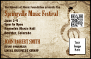Music Event VIP Event Badge Small with image upload.