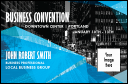 Conference Series: All Purpose Blue Buildings VIP Event Badge Small with 1 image upload.
