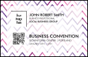 Conference Series: Geometric Gradient Waves VIP Event Badge Small with unique ticket barcoding.