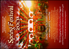 Chinese New Year Celebration Club Flyer