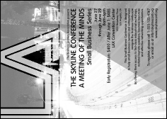 Los Angeles Club Flyer (Black and white)