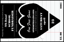 School Notebook Black and White Drink Ticket