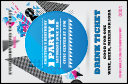 Birthday Party Geometric Drink Ticket