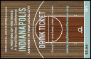 Indianapolis Basketball Drink Ticket