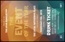 A mdoern All Purpose Geometric Drink Ticket